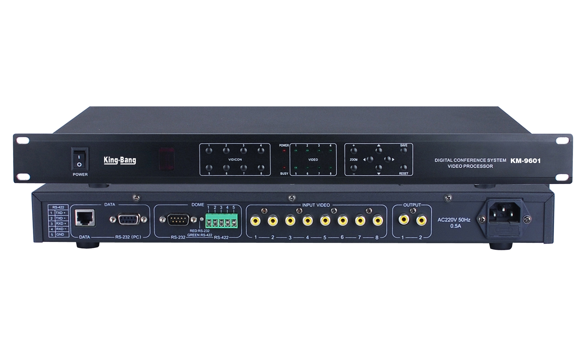 標清視像中央處理器KM-9601