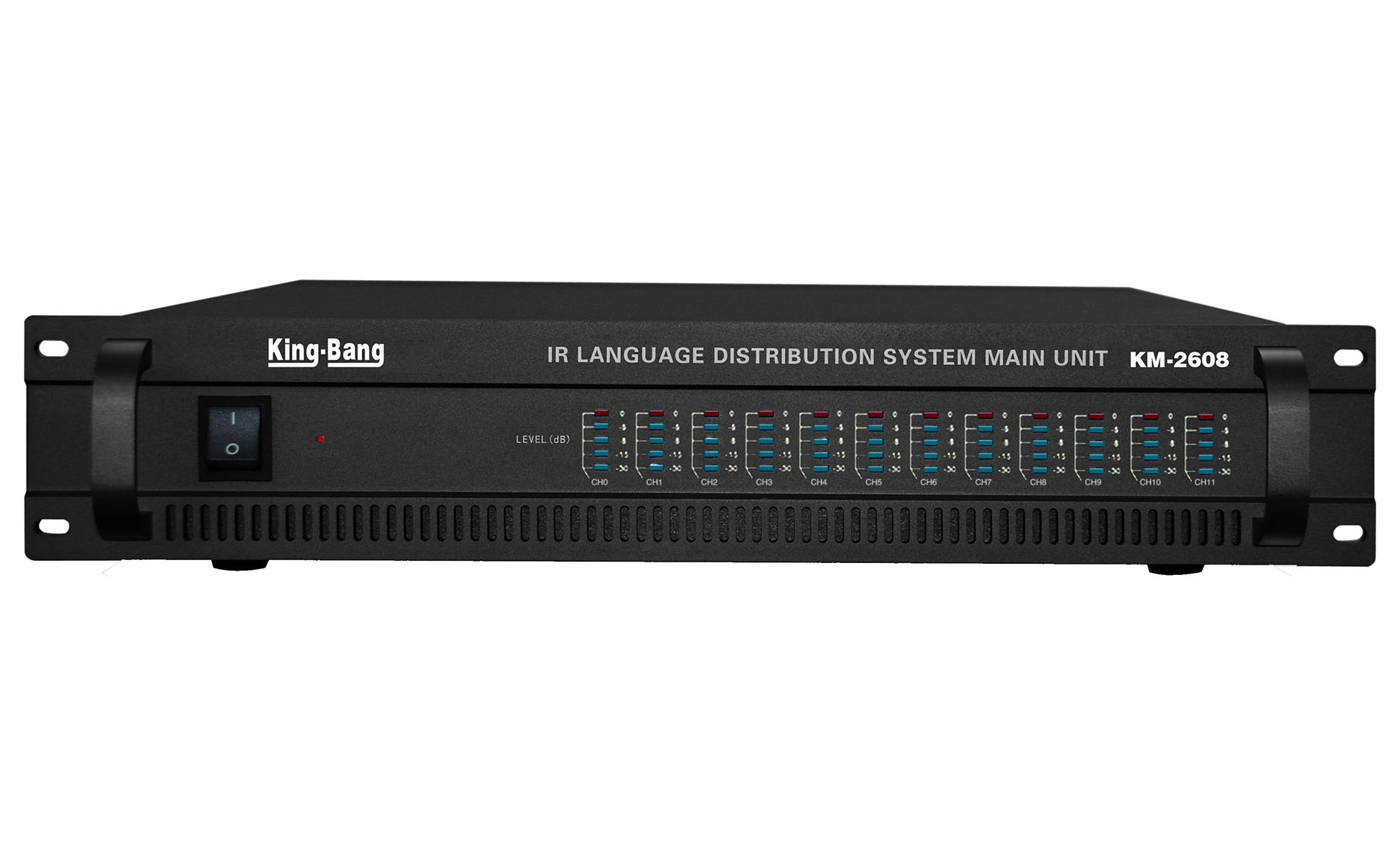 8路同聲傳譯發射主機KM-2608